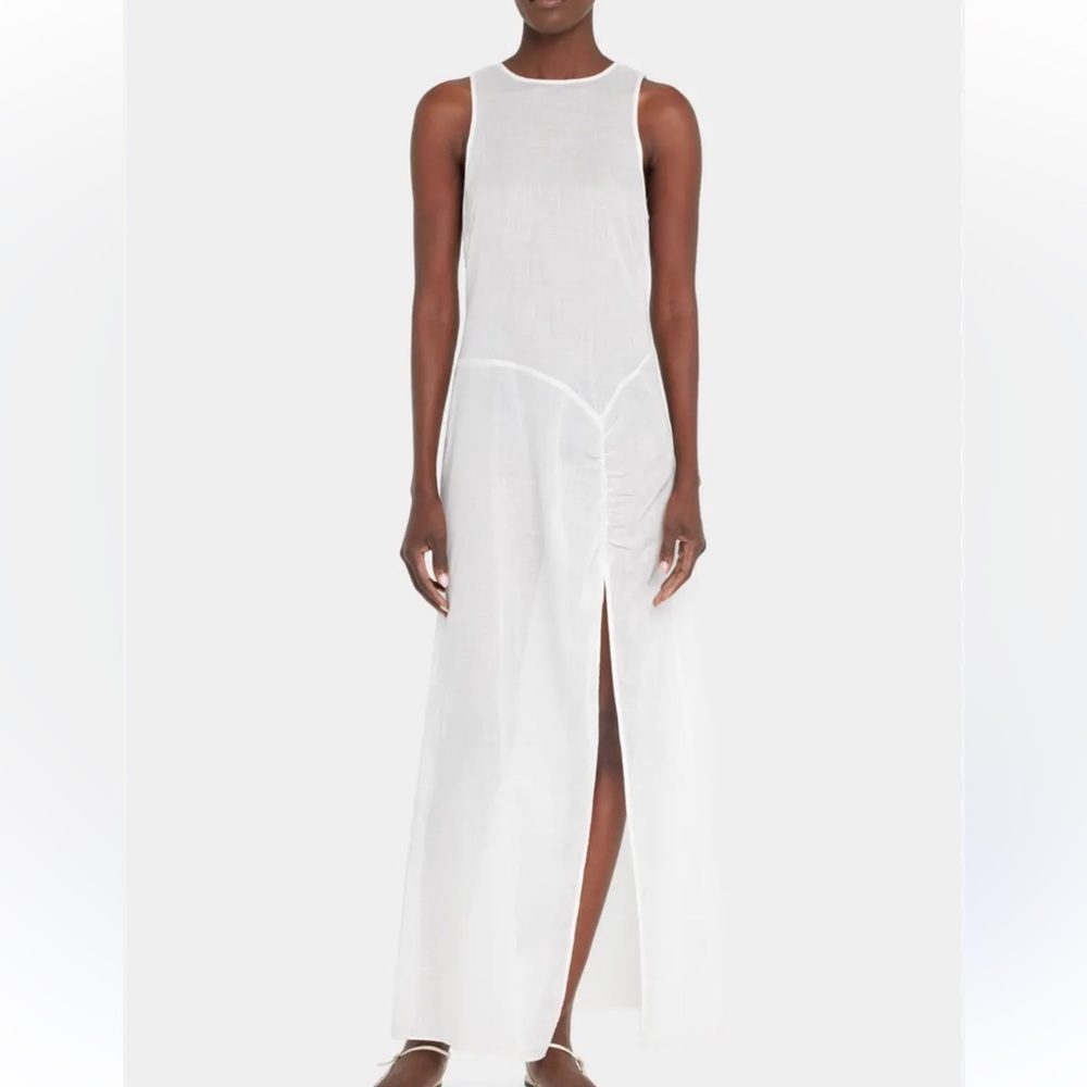 SIR. White Maxi Dress Coverup